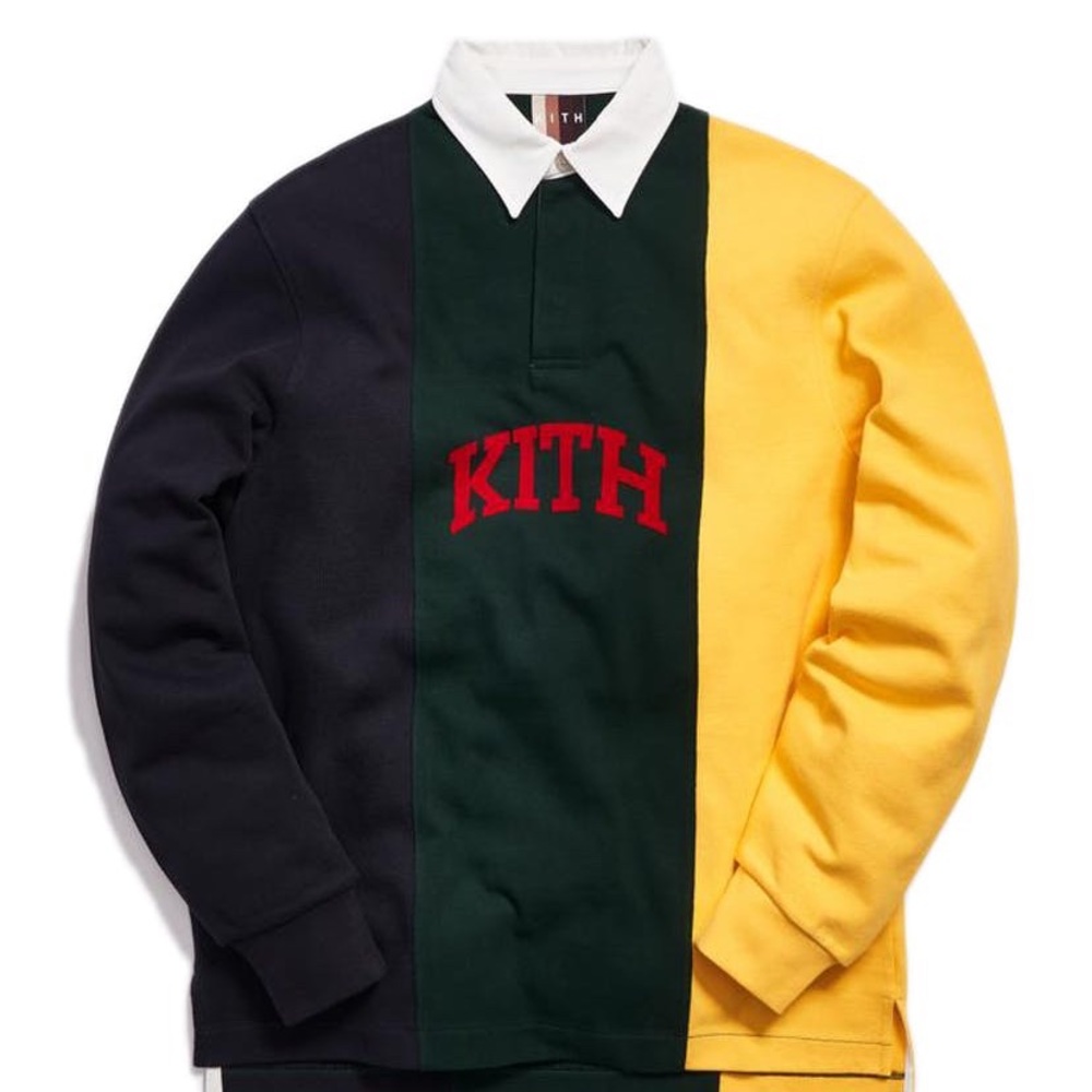 Kith rugby shirt. Size xxl, new w/ tags